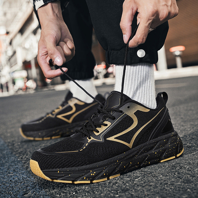 Herren Hochleistungs-Laufschuhe mit atmungsaktivem Mesh-Obermaterial und Stoßdämpfungstechnologie EB