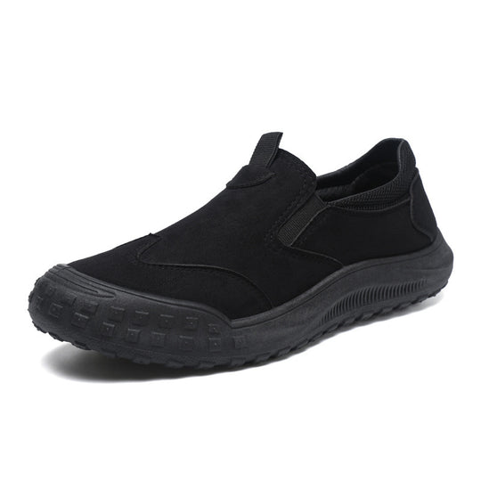 Damen Bequeme Slip-On Freizeitschuhe mit rutschfester Sohle und atmungsaktivem Obermaterial EB