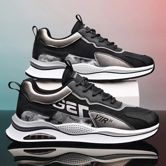 Damen Sportliche und komfortable Sneakers mit atmungsaktiver Mesh-Oberfläche EB