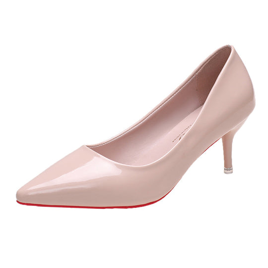 Damen elegante Stiletto-Pumps mit modischer Spitzenform EB
