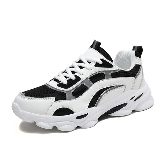 Damen Freizeit Sneakers mit atmungsaktiver Obermaterialstruktur und stoßdämpfender Sohle EB
