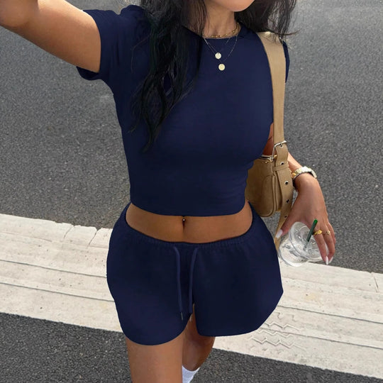 Damen Crop-Top mit tailliertem Schnitt und komfortablem Material EB