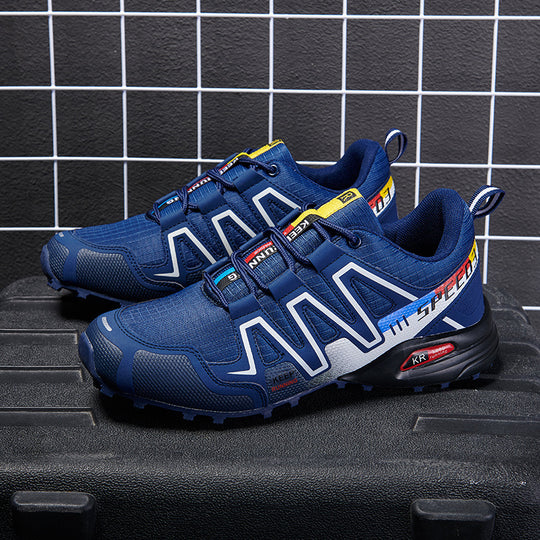 Damen Trailrunning-Schuhe mit atmungsaktiver Mesh-Oberfläche und robustem Sohlenprofil EB