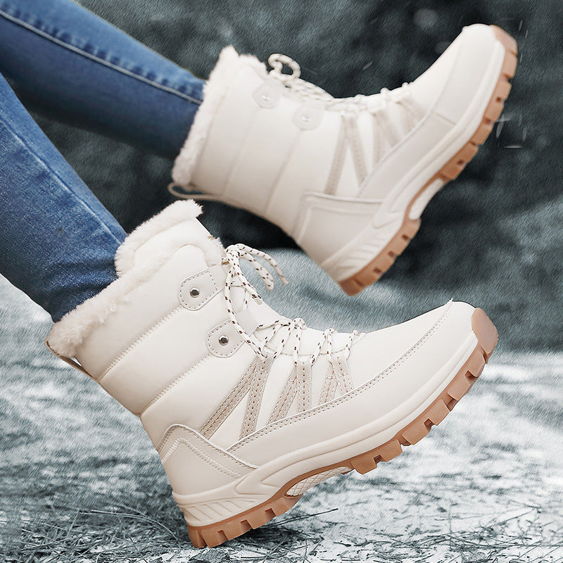 Damen Thermo-Winterstiefel mit kuscheligem Innenfutter und rutschfester Sohle EB