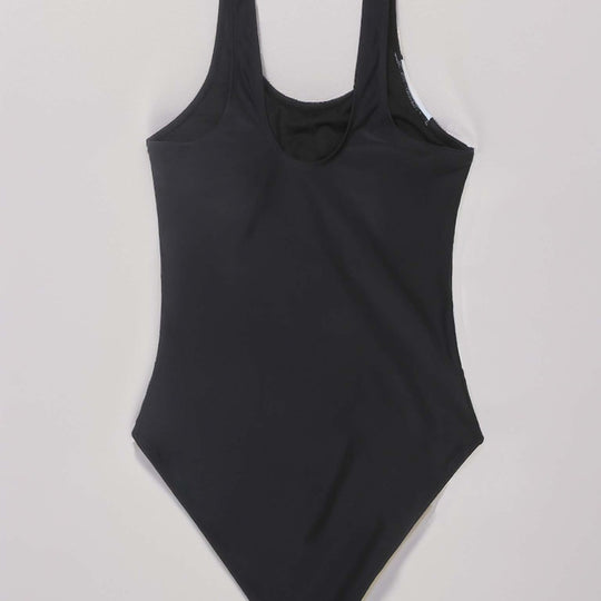 Damen Einteiliger Badeanzug mit stilvollem Farbblock-Design und figurförderndem Schnitt EB