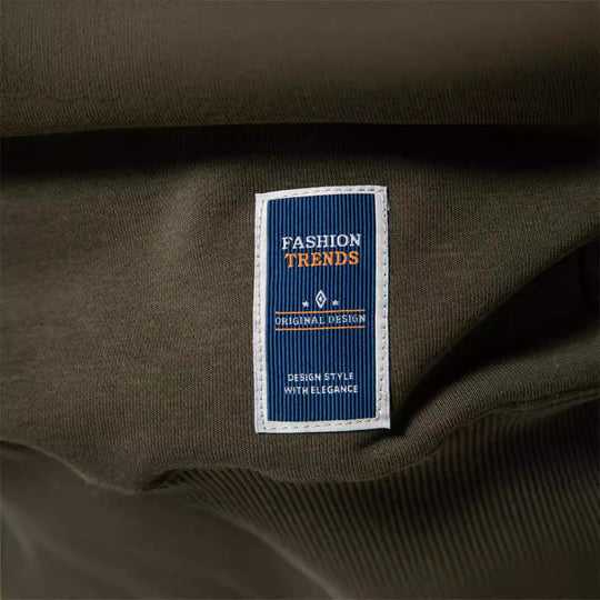 Herren Sweatshirt mit klassischem Rundhalsausschnitt EB