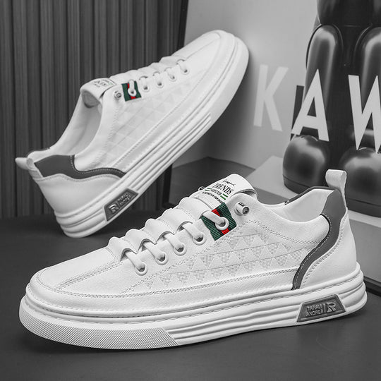 Damen Casual Sneakers mit strukturiertem Obermaterial EB
