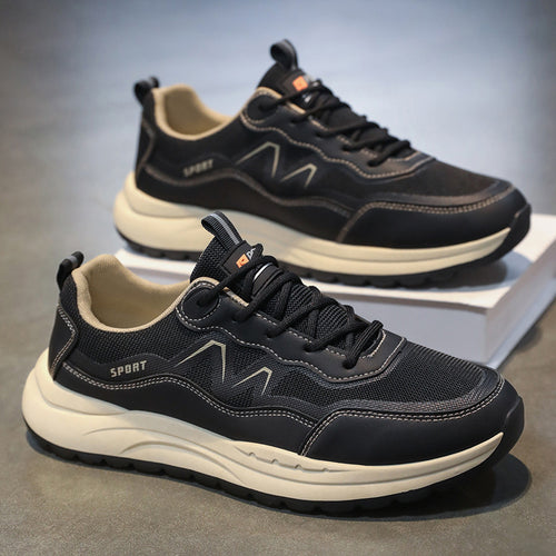 Damen Sportliche Sneakers mit hochdämpfender Laufsohle und atmungsaktiver Oberflächenstruktur EB