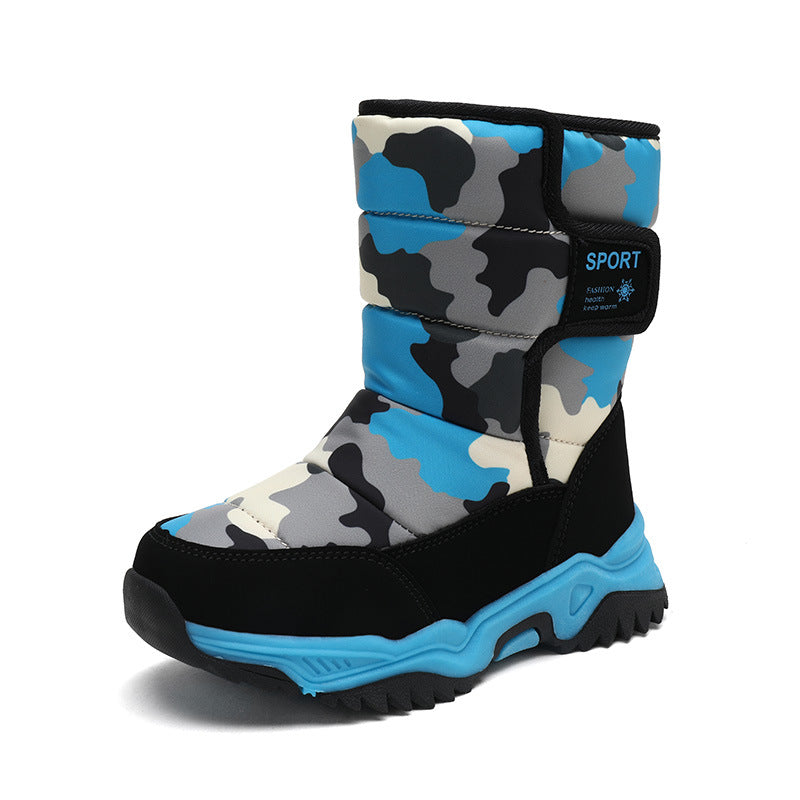 Damen warme und gefütterte Winterstiefel EB