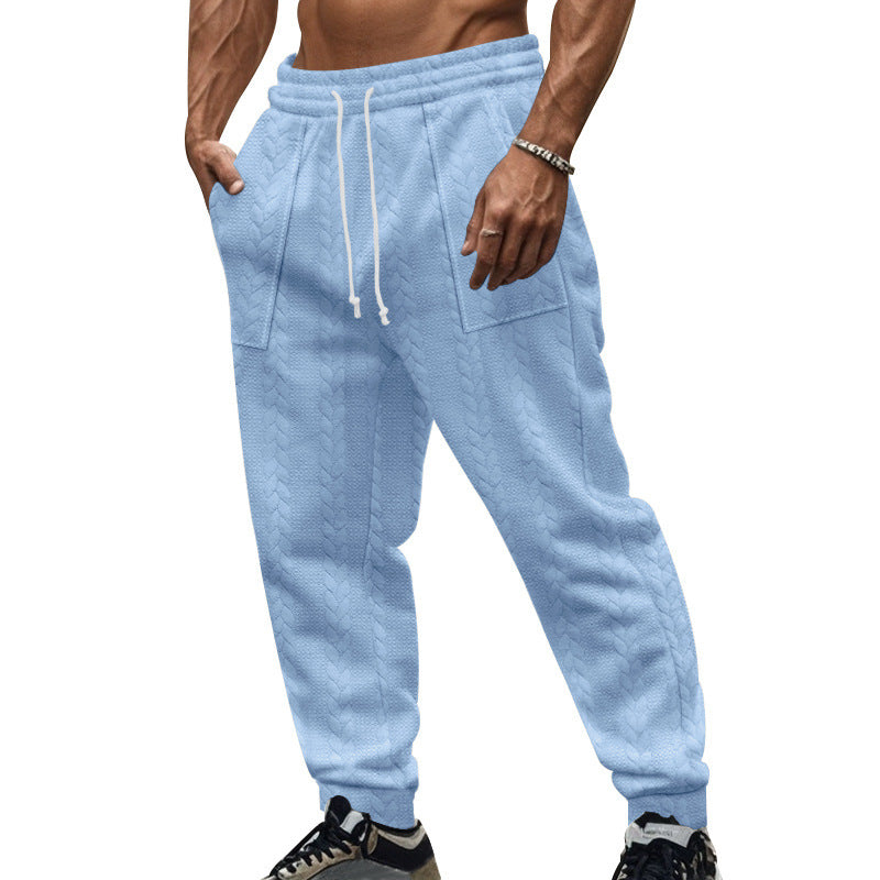Herren bequeme Freizeithose mit innovativem Kordelzug und zwei praktischen Taschen EB