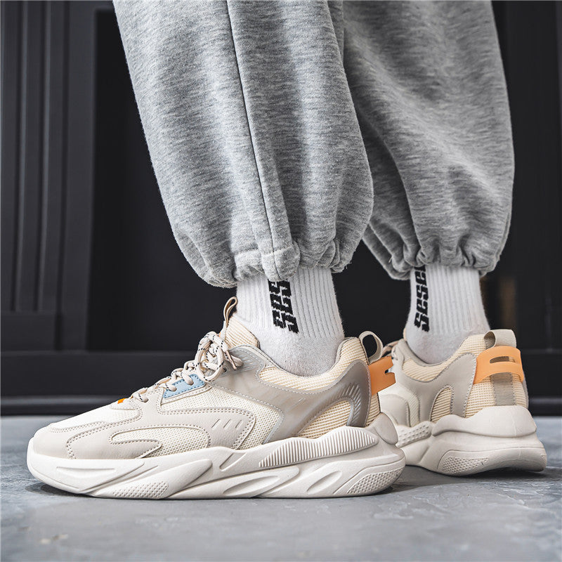 Damen Sportliche Sneakers mit atmungsaktiver Mesh-Oberfläche und dämpfender Laufsohle EB