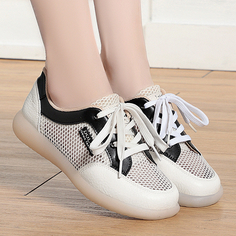 Damen Sportliche Sneaker mit atmungsaktivem Netzdesign und komfortabler Sohle EB
