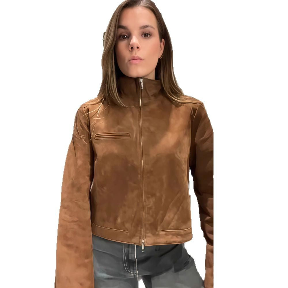 Damen Lässige Kurzjacke im modischen Stil EB