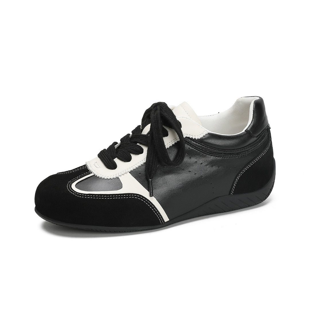 Damen Sportliche Sneaker mit atmungsaktiver Oberflächenstruktur und dämpfender Sohle EB