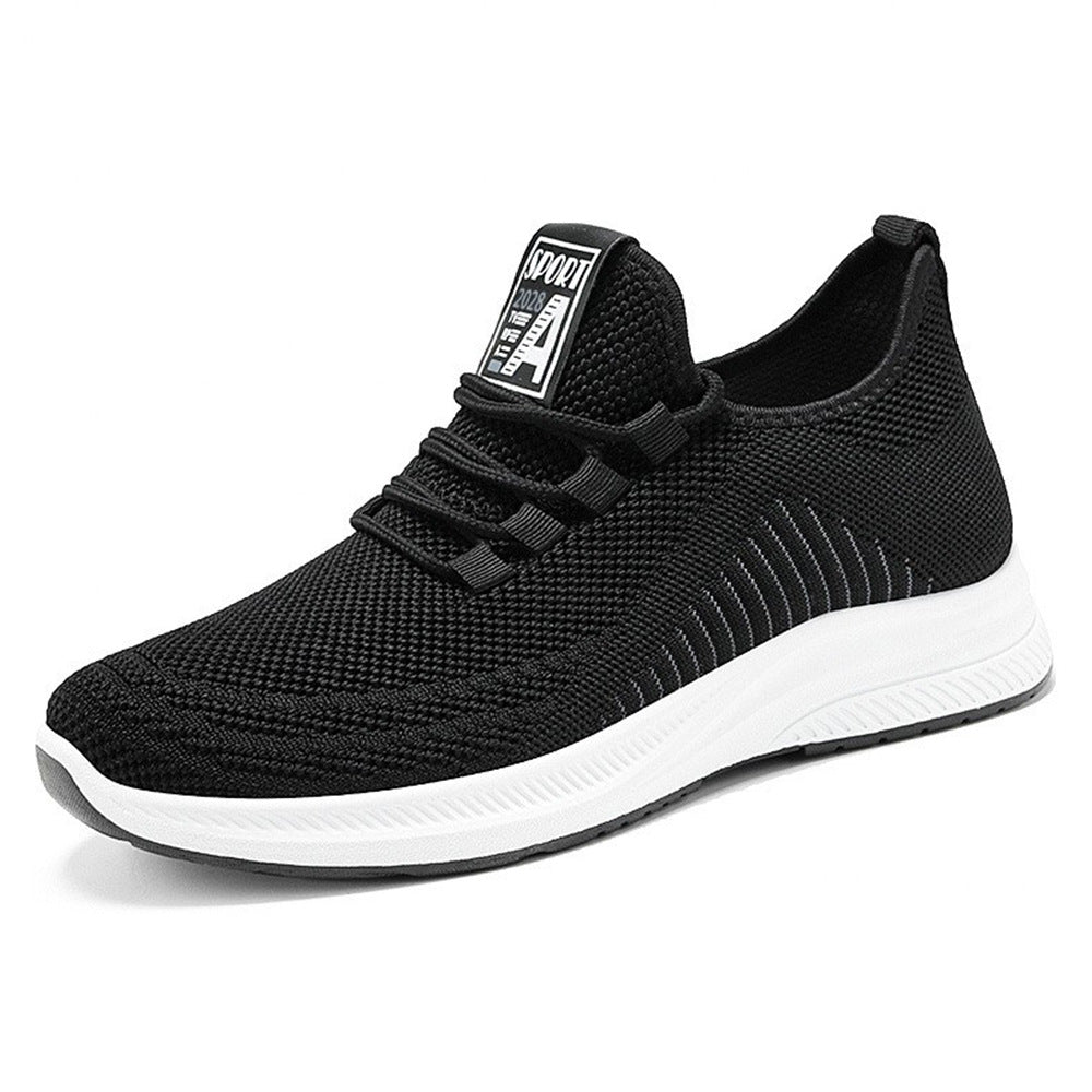 Herren nan leichte atmungsaktive Strick-Sneaker mit gedämpfter Laufsohle EB