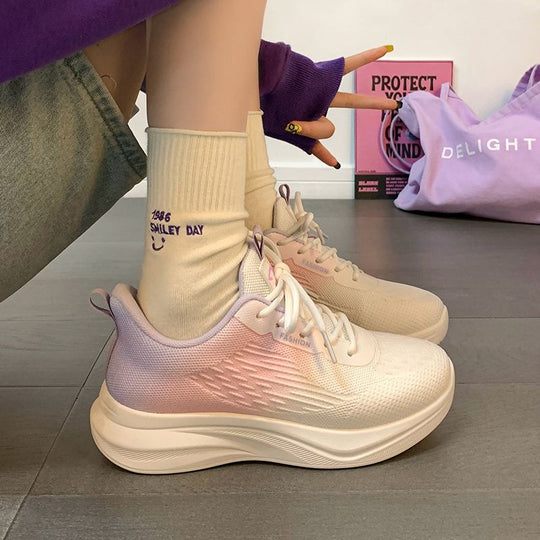 Damen Modische und leichte Laufschuhe mit flexibler Dämpfungstechnologie EB