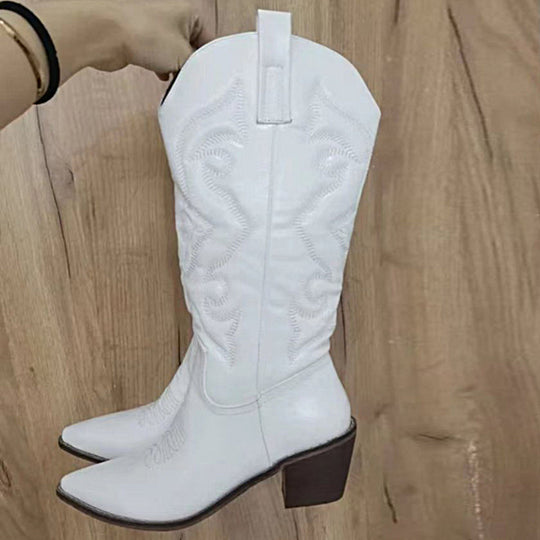 Damen Stiefeletten im Western-Stil EB