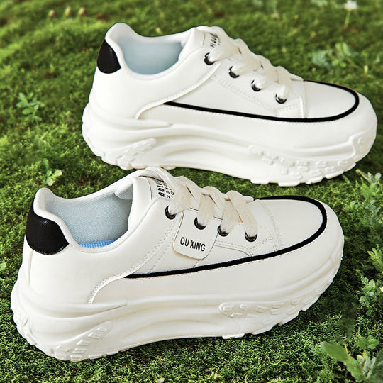 Damen Sportliche Sneakers mit rutschfester Sohle und gepolstertem Innenfutter EB