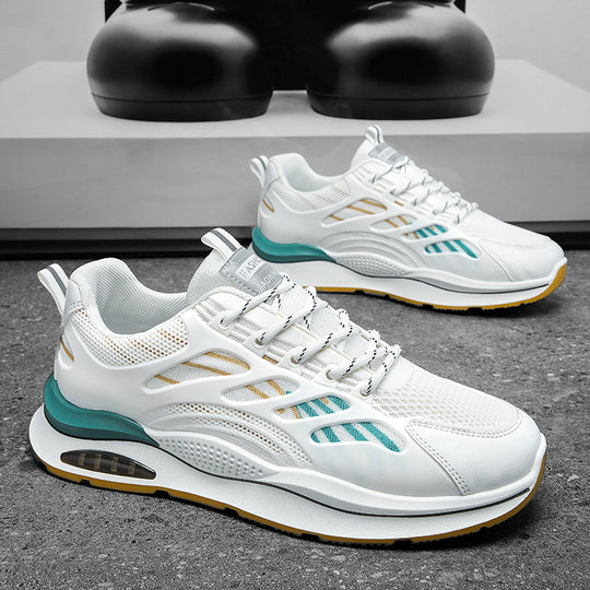 Damen Sportliche Freizeitsneakers mit atmungsaktiver Mesh-Oberfläche und modernem Dämpfungssystem EB