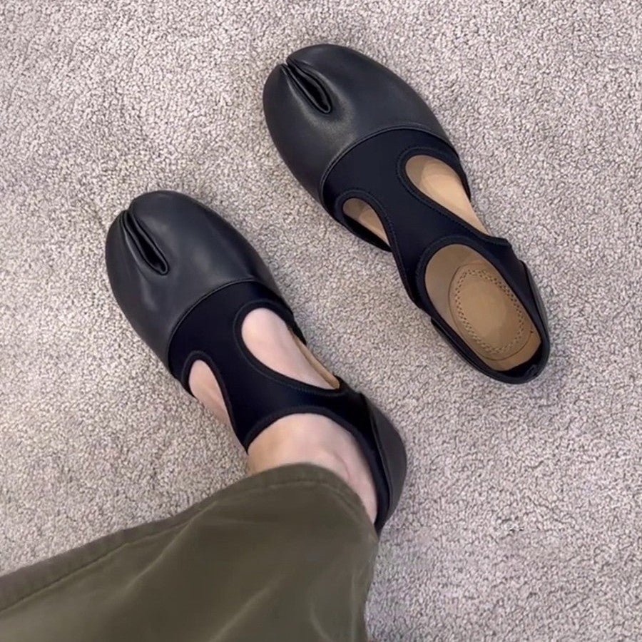Damen Clogs mit innovativem Zehen-Design und atmungsaktiver Materialkombination EB