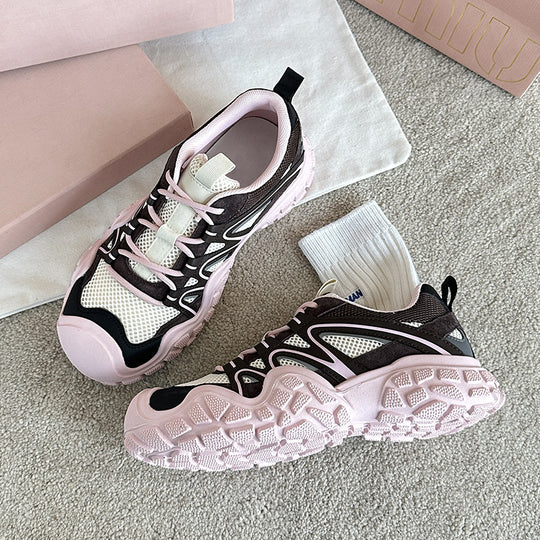 Damen Multifunktionale Fitness-Sneaker mit rutschfester Sohle und atmungsaktivem Obermaterial EB