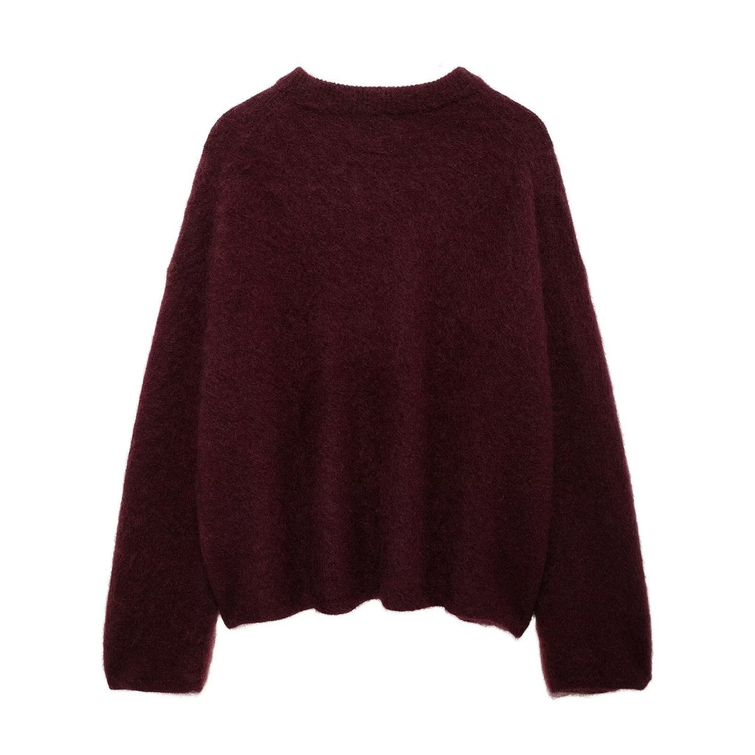 Damen Weicher, flauschiger Pullover EB