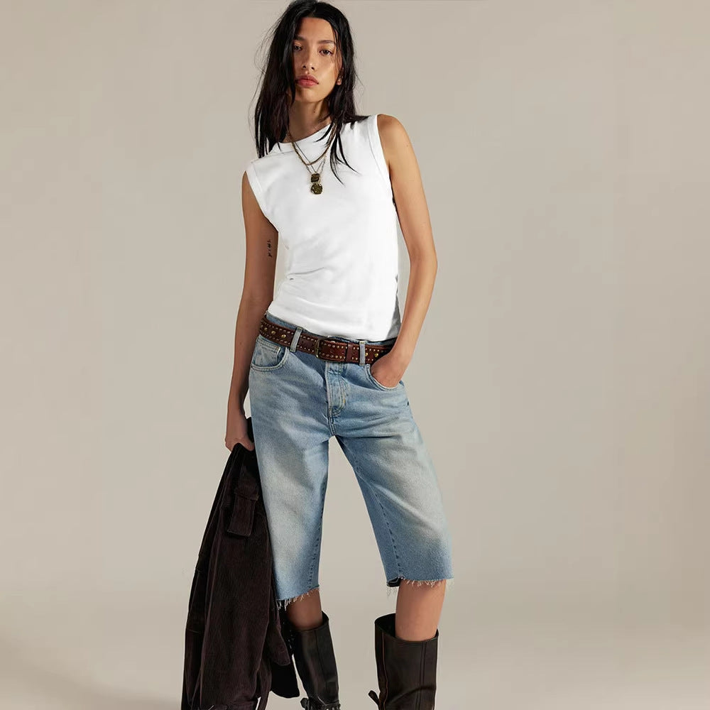 Damen Langarm-Top aus atmungsaktivem Material mit Rundhalsausschnitt EB