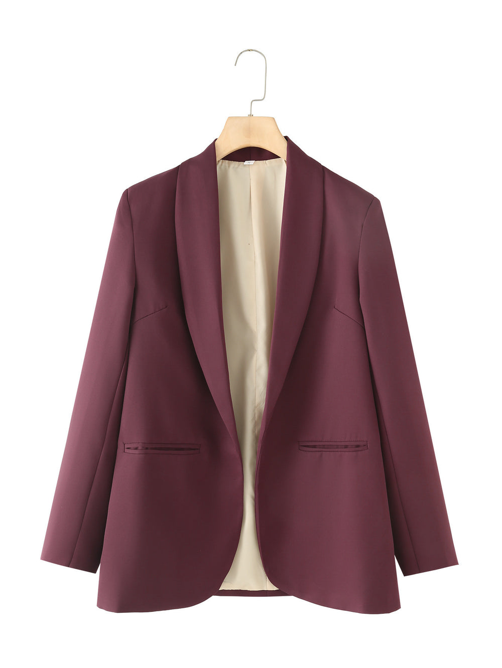 Damen eleganter Blazer mit modernem Schnitt und praktischen Taschen EB