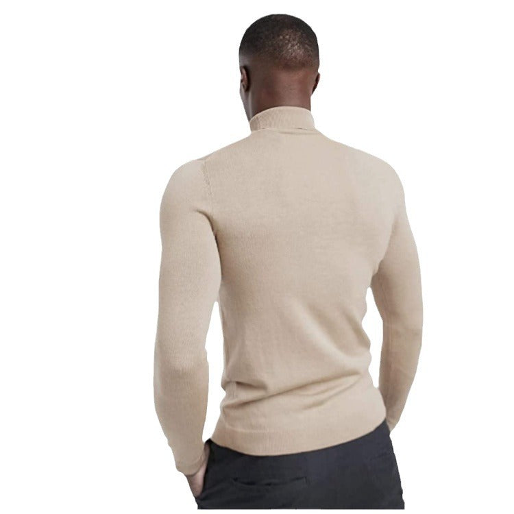 Herren hochabschließender Rollkragenpullover EB