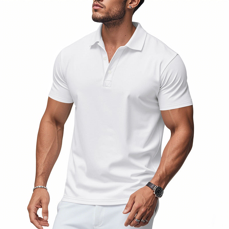 Herren Polohemd mit modernem Schnelltrocknungsstoff und eleganter Passform EB