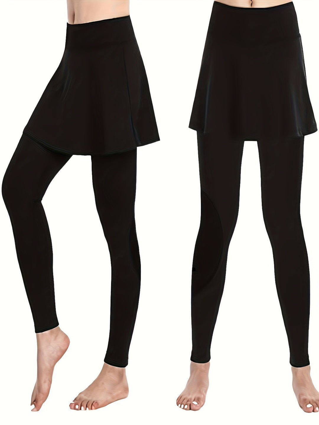 Damen Leggings mit integrierter Skirtschnitt EB
