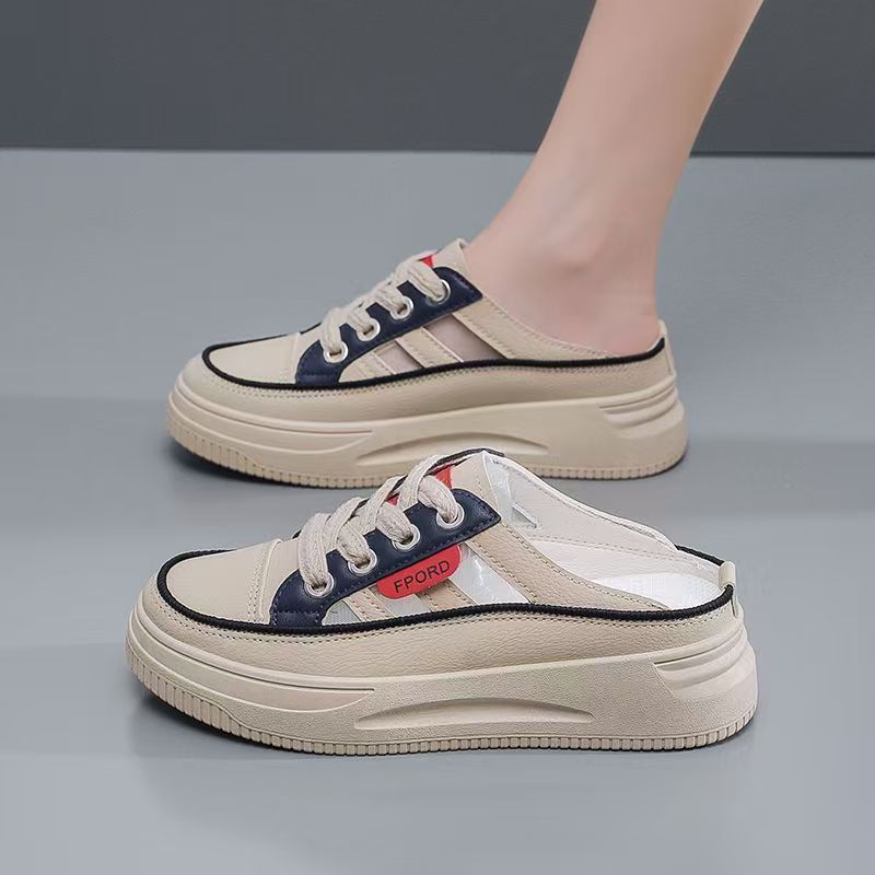 Damen Komfortable Slip-On Sneakers mit trendigem Plateau EB