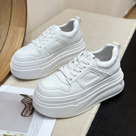 Damen Sneakers mit erhöhtem Plateau und modischem Design EB