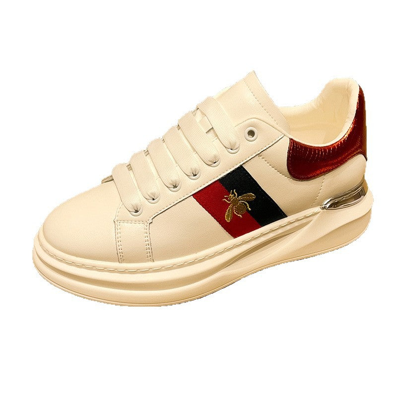 Damen Modische Sneakers mit buntem Akzent und elegantem Design EB