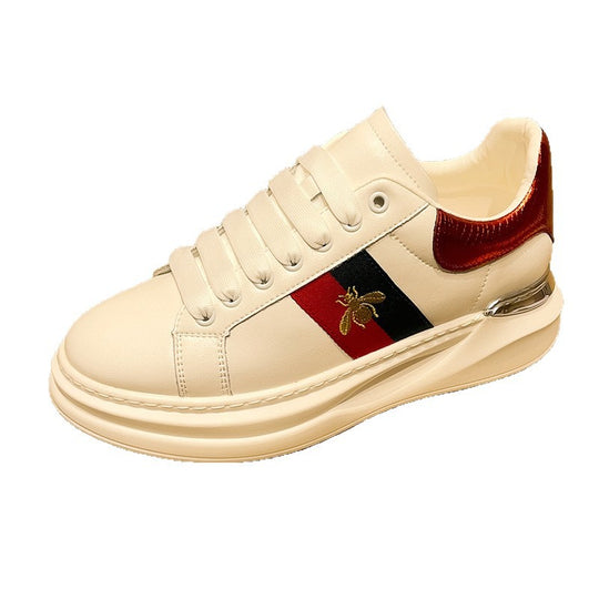 Damen Modische Sneakers mit buntem Akzent und elegantem Design EB