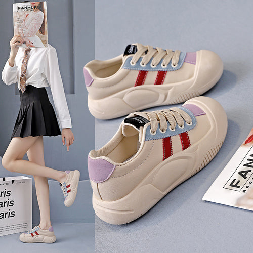 Damen Sneaker mit sportlichem Design und atmungsaktiver Fütterung EB