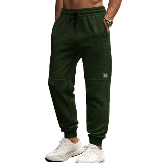 Herren Sportliche Sweatpants mit atmungsaktiver Struktur und elastischem Bund EB
