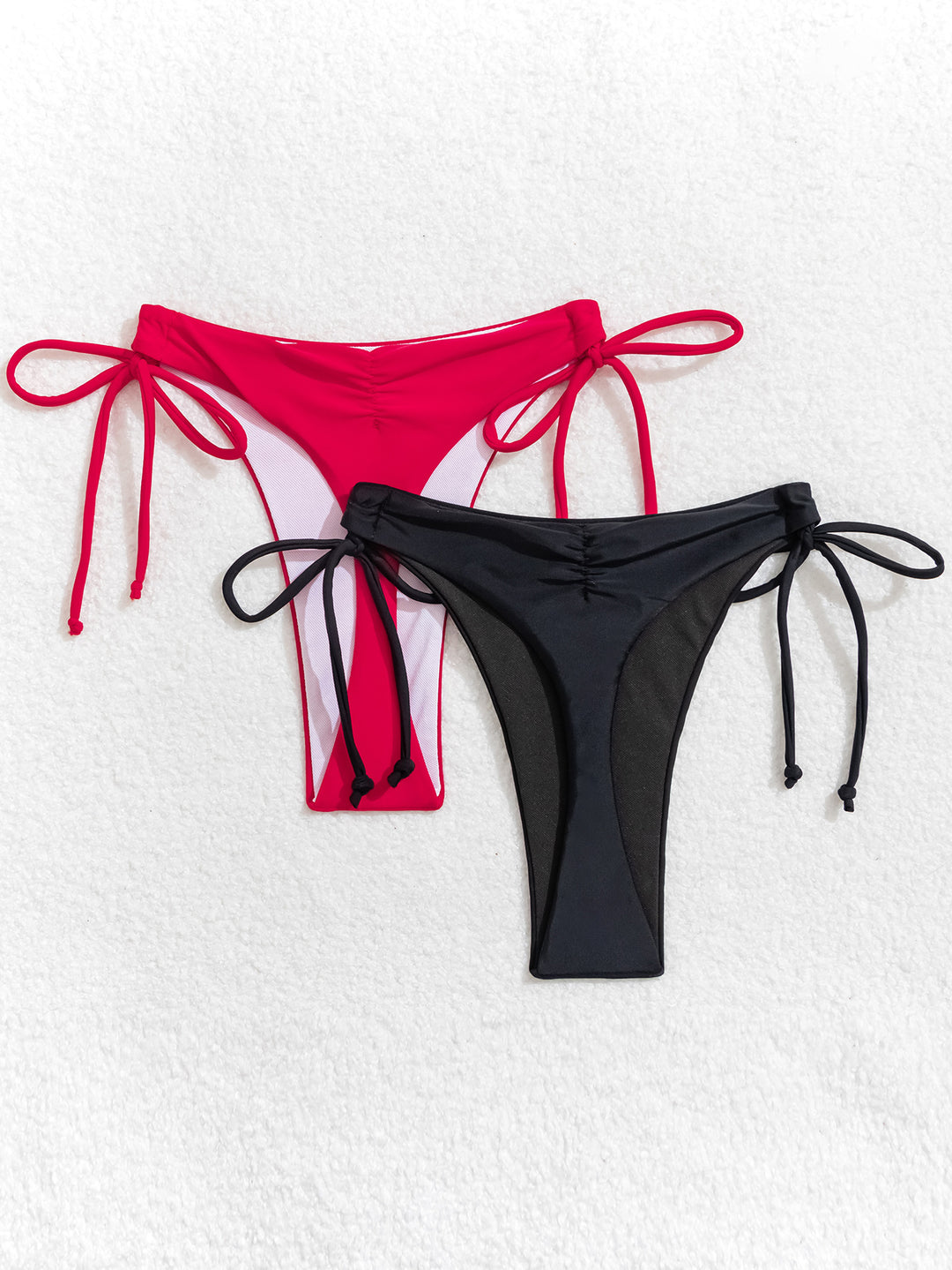 Damen Bikinis mit verstellbaren Seitenbändern EB