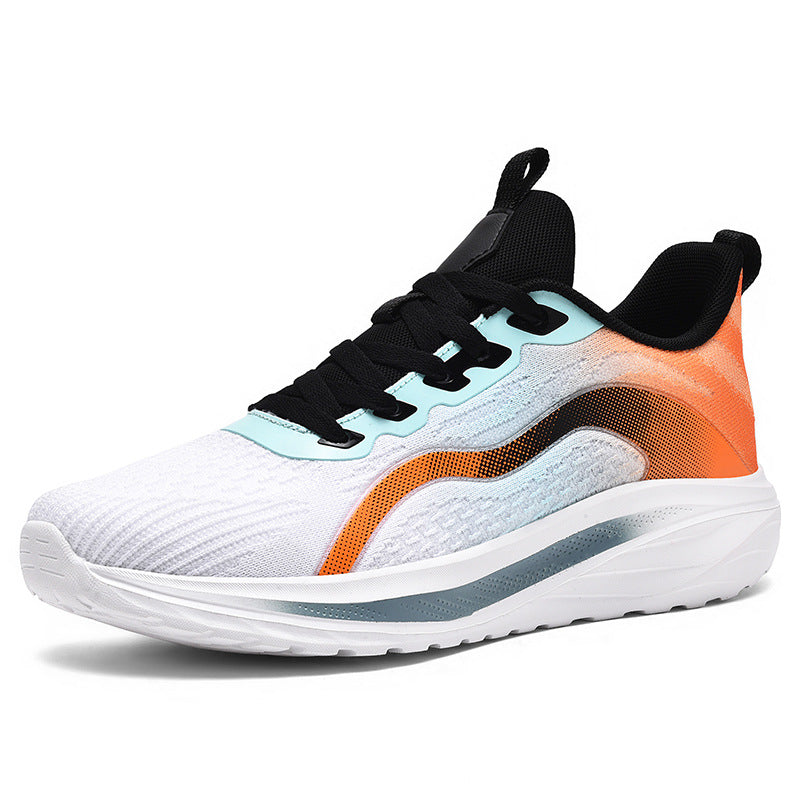 Damen Sportliche Laufschuhe mit atmungsaktivem Netzmaterial und flexibler Sohle EB