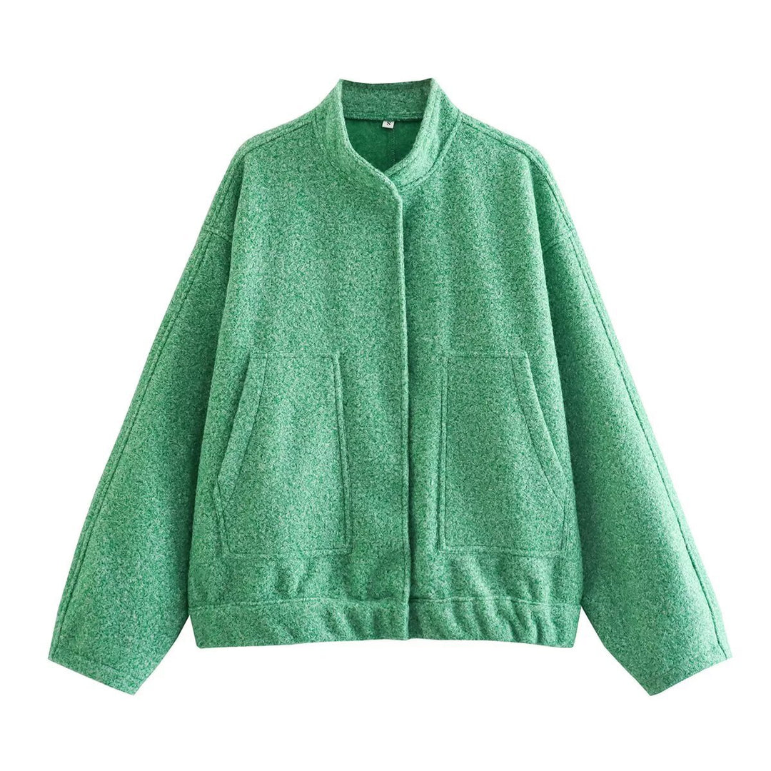 Damen Oversize-Winterjacke mit praktischen Taschen EB