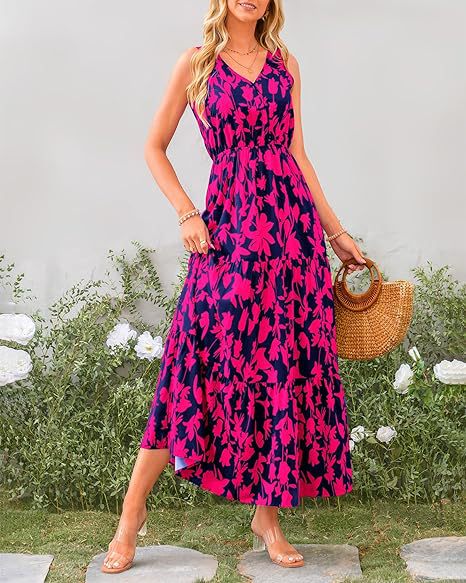 EB | Kleid mit V-Ausschnitt und elastischer Taille
