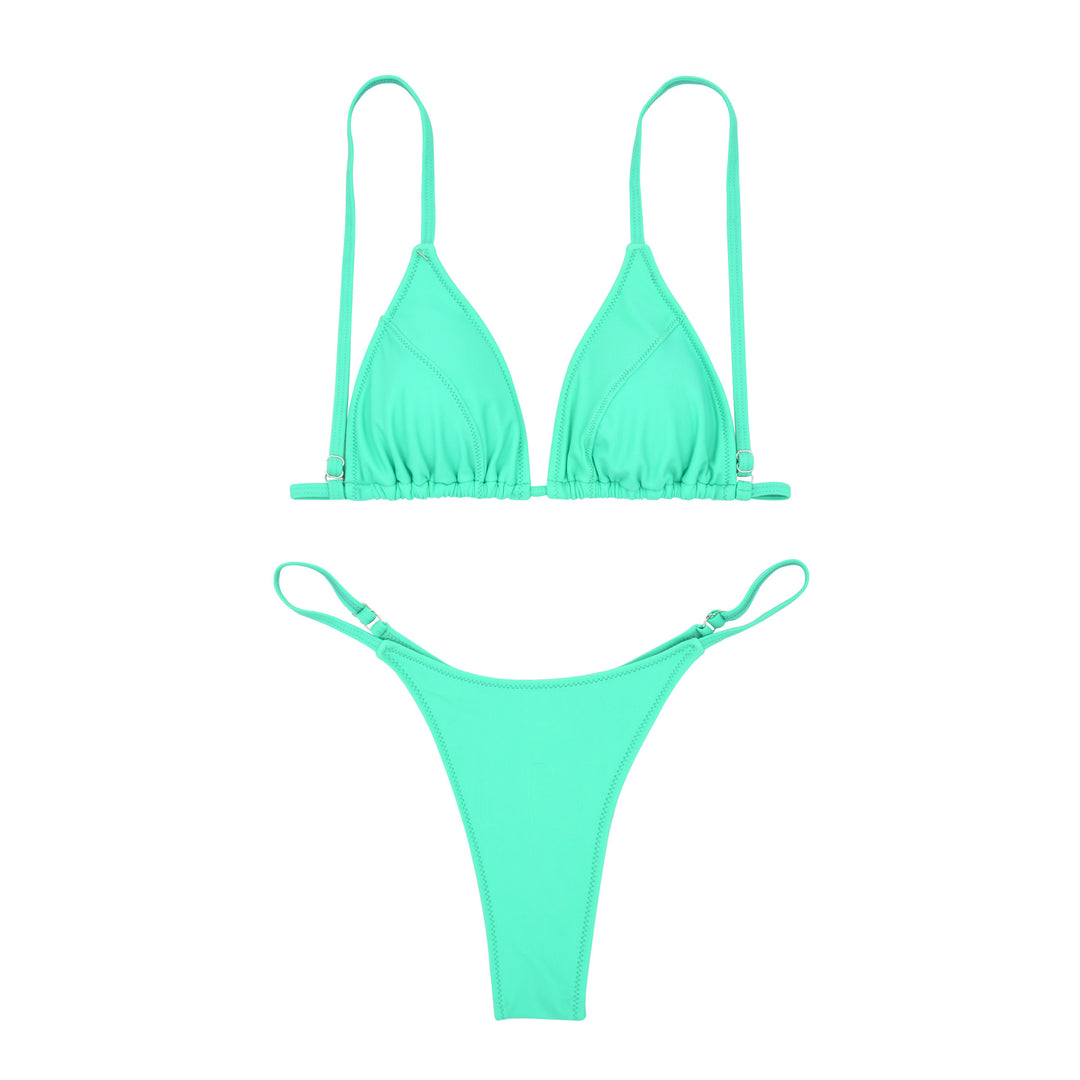 Damen Triangel-Bikini mit verstellbaren Trägern EB