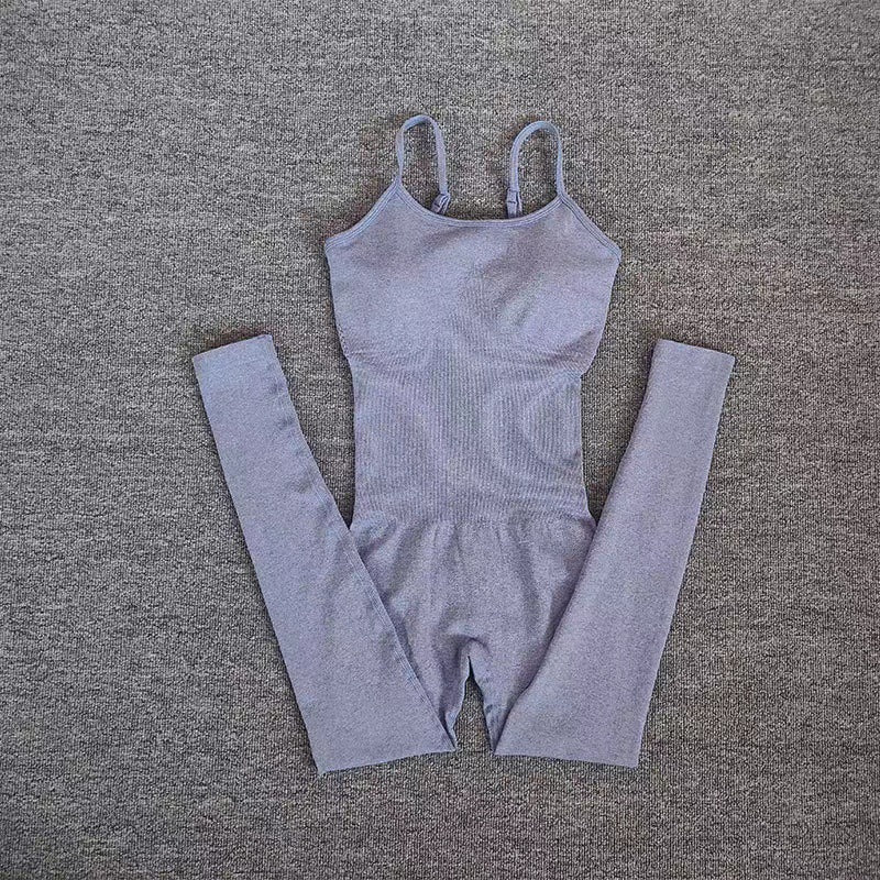 Damen Funktionsstrumpfhose mit Spaghettiträgern und hohem Bund EB