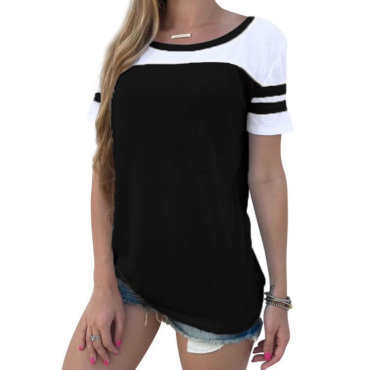 Damen Sportliches Kurzarmshirt EB