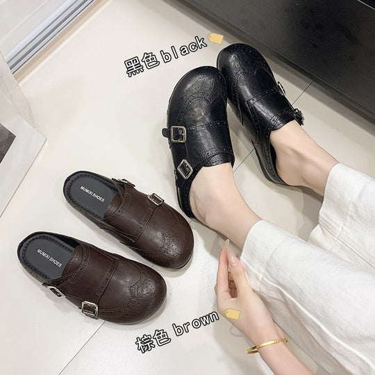 Damen Clogs mit modischem Riemendesign und komfortablem Fußbett EB