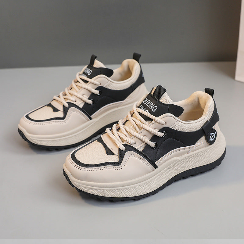 Damen Sportliche Chunky Sneakers mit atmungsaktivem Obermaterial und innovativer Dämpfung EB