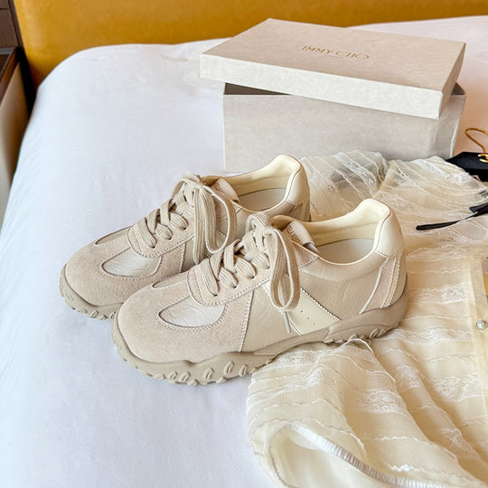 Damen sportive Sneakers mit atmungsaktiver Obermaterialkombination und rutschfester Laufsohle EB