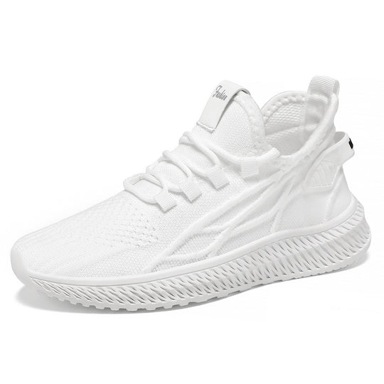Damen Sportliche Elastische Sneakers mit atmungsaktivem Obermaterial EB