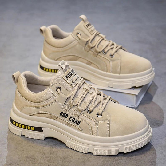Damen modische chunky Sneaker mit ergonomischer Sohle und atmungsaktiver Oberflächenstruktur EB