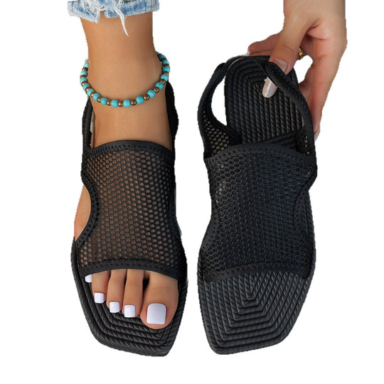 Damen atmungsaktive Komfortsandalen mit modulierbarem Mesh-Obermaterial EB
